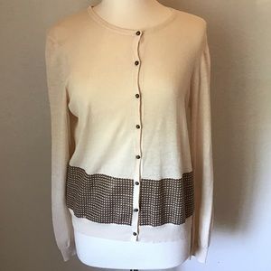 LOFT Sequin Cardigan